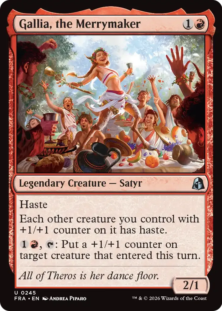 Gallia, the Merrymaker — Reality Fracture — Magic: The Gathering