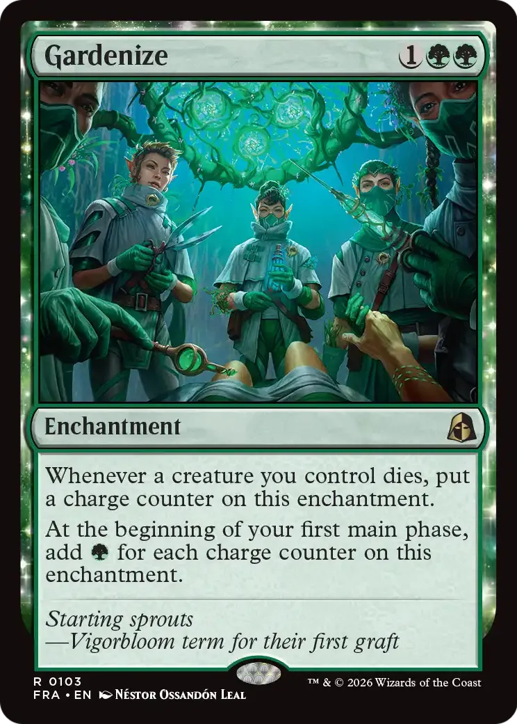 Gardenize — Reality Fracture — Magic: The Gathering