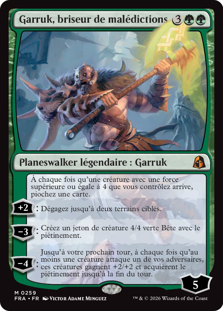 Garruk, briseur de malédictions — Reality Fracture — Magic: The Gathering