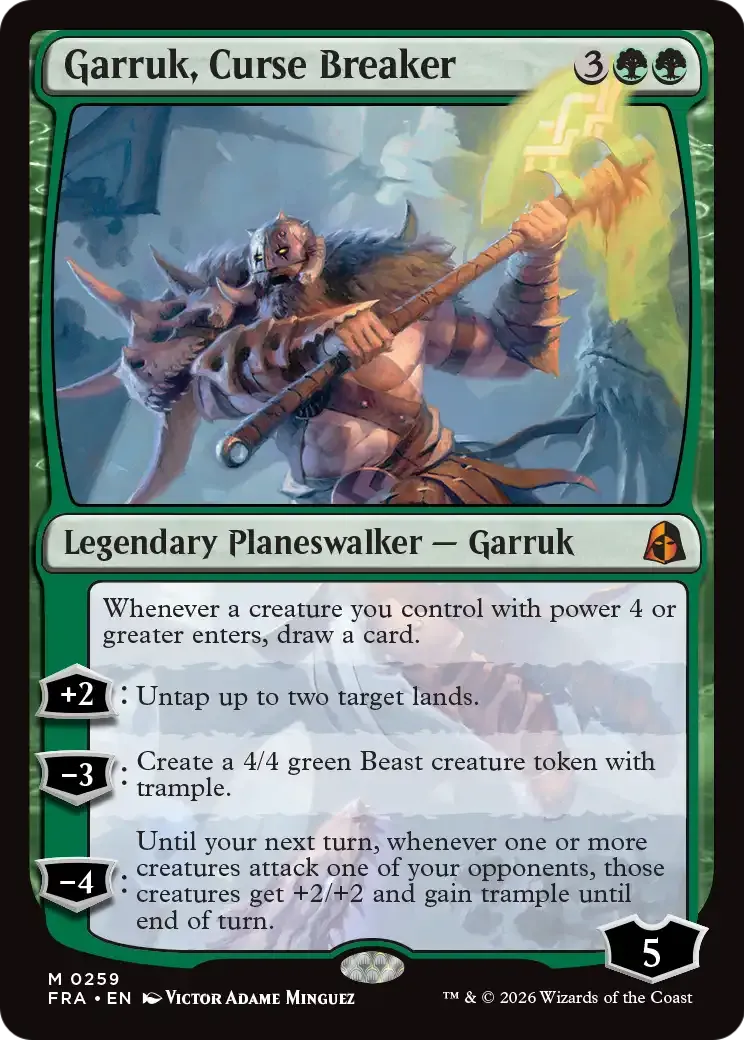 Garruk, Curse Breaker — Reality Fracture — Magic: The Gathering