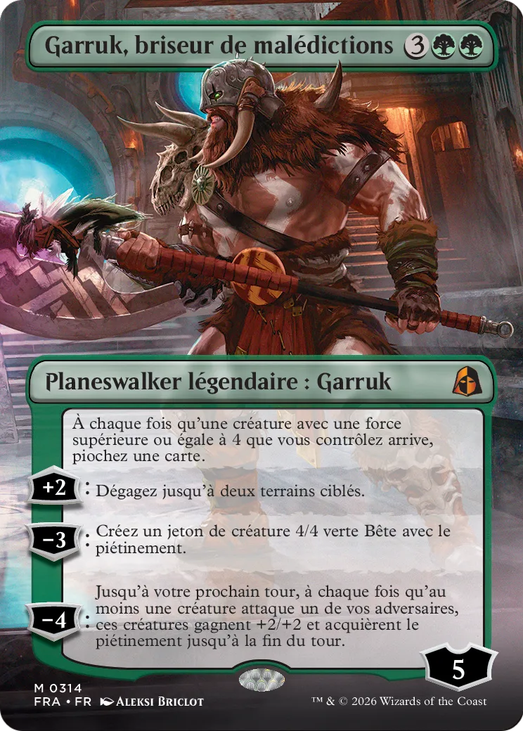 Garruk, briseur de malédictions — Reality Fracture — Magic: The Gathering