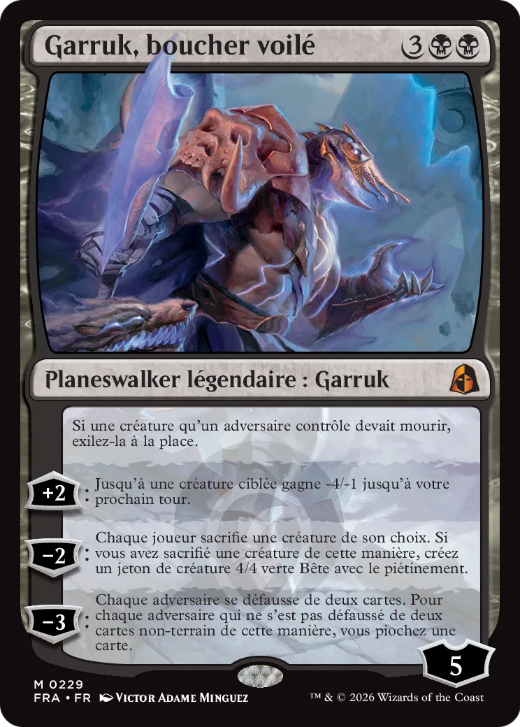 Garruk, boucher voilé — Reality Fracture — Magic: The Gathering