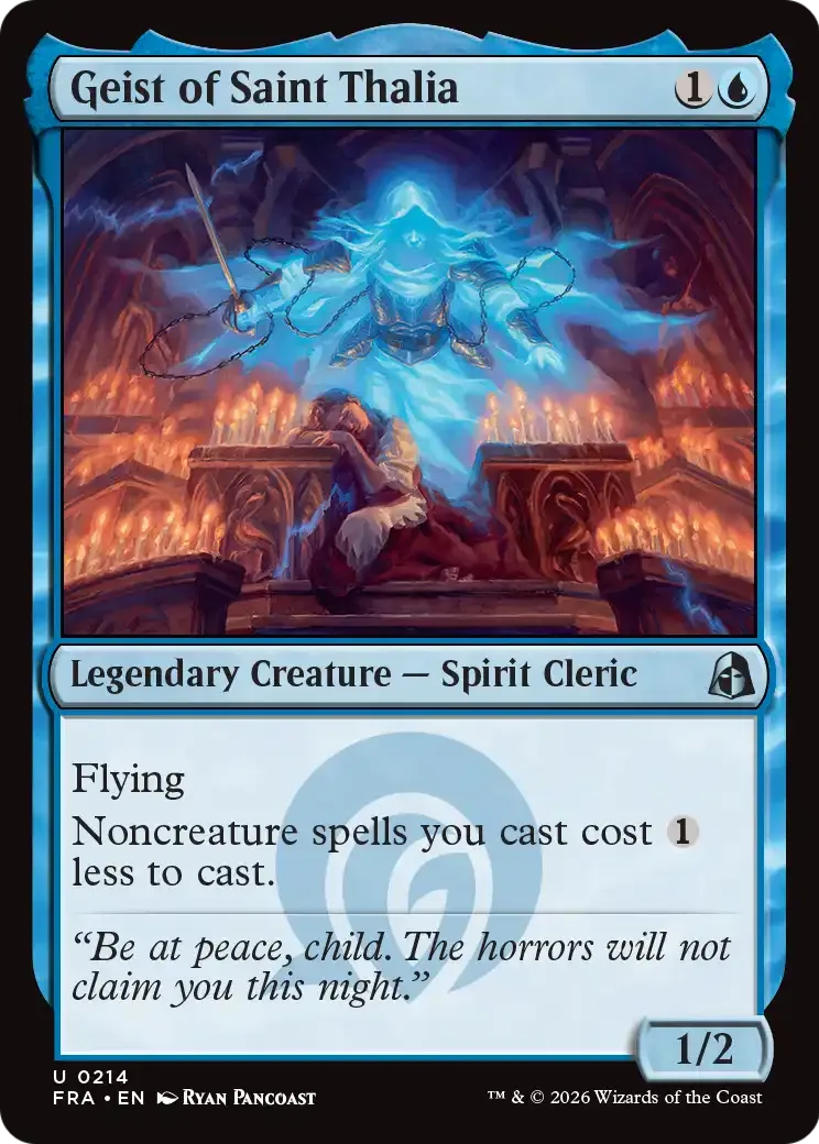 Geist of Saint Thalia — Reality Fracture — Magic: The Gathering