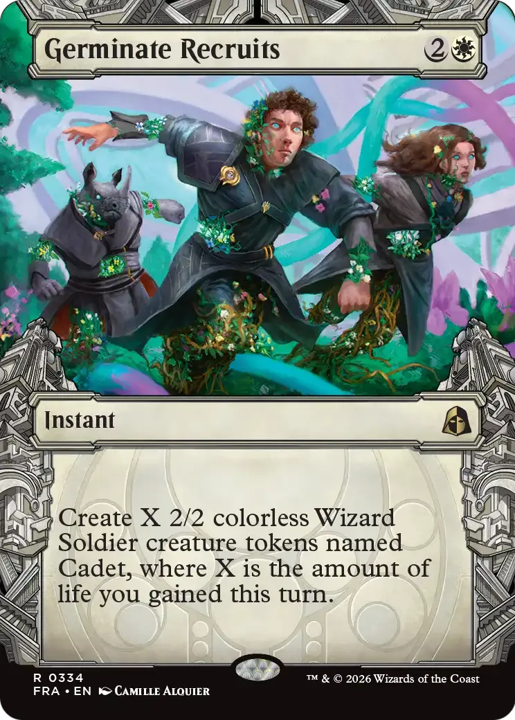 Germinate Recruits — Reality Fracture — Magic: The Gathering