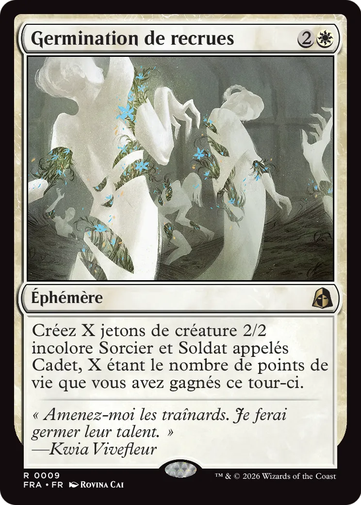 Germination de recrues — Reality Fracture — Magic: The Gathering