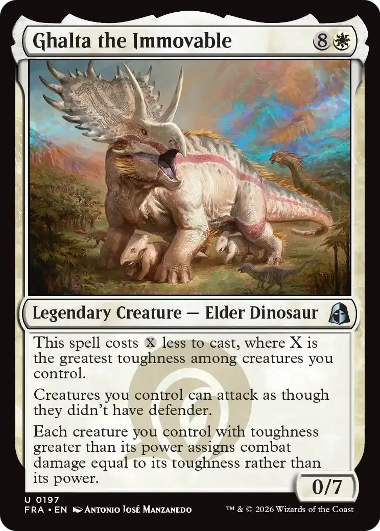 Ghalta the Immovable — Reality Fracture — Magic: The Gathering
