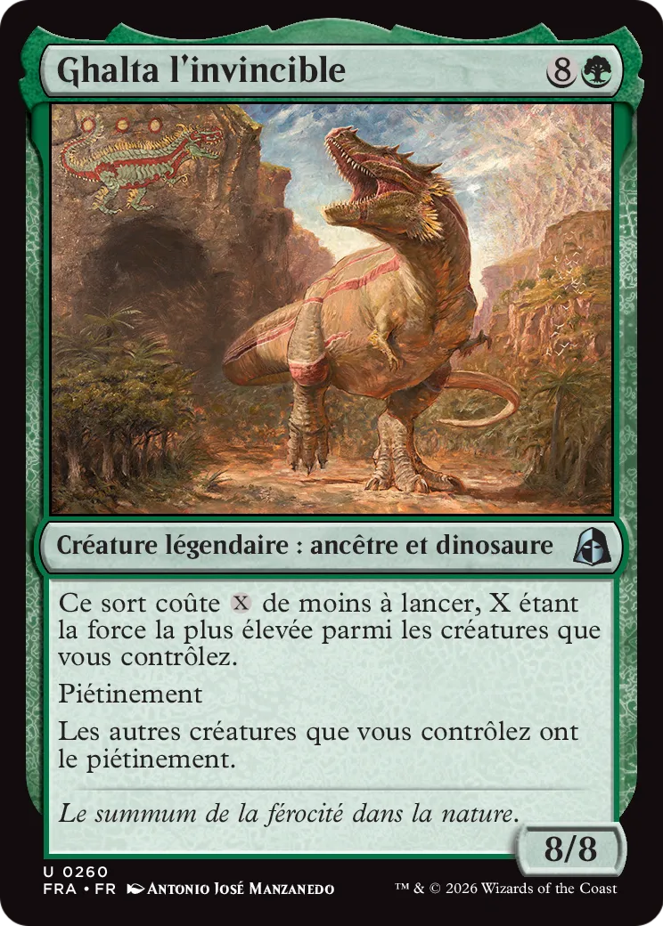 Ghalta l'invincible — Reality Fracture — Magic: The Gathering