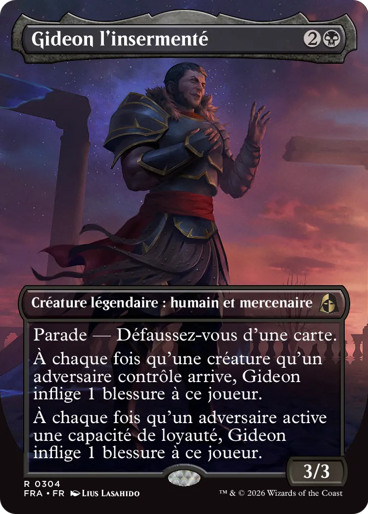 Gideon l'insermenté — Reality Fracture — Magic: The Gathering