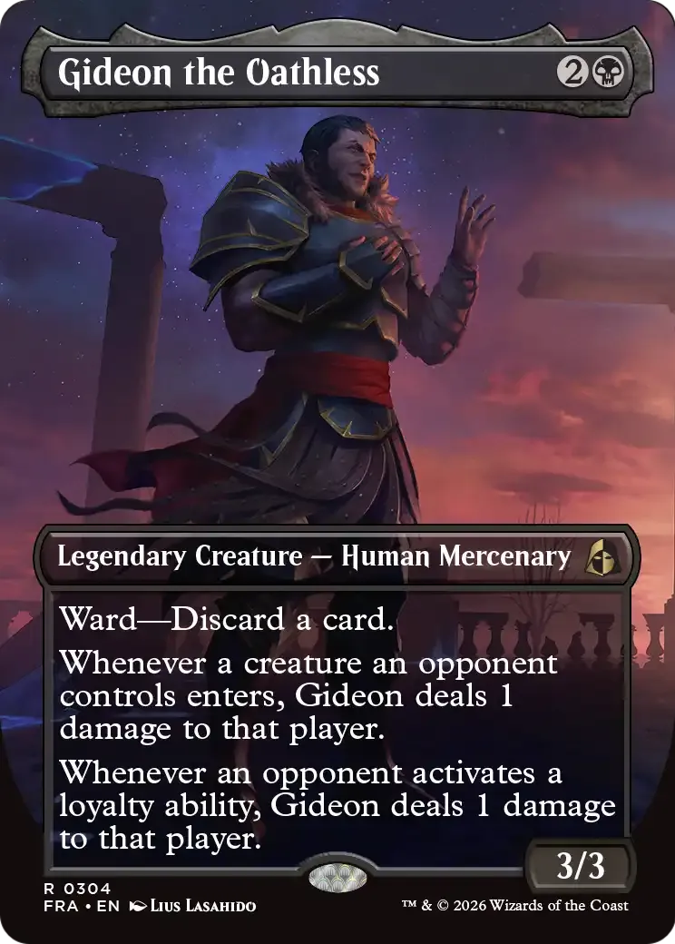 Gideon the Oathless — Reality Fracture — Magic: The Gathering