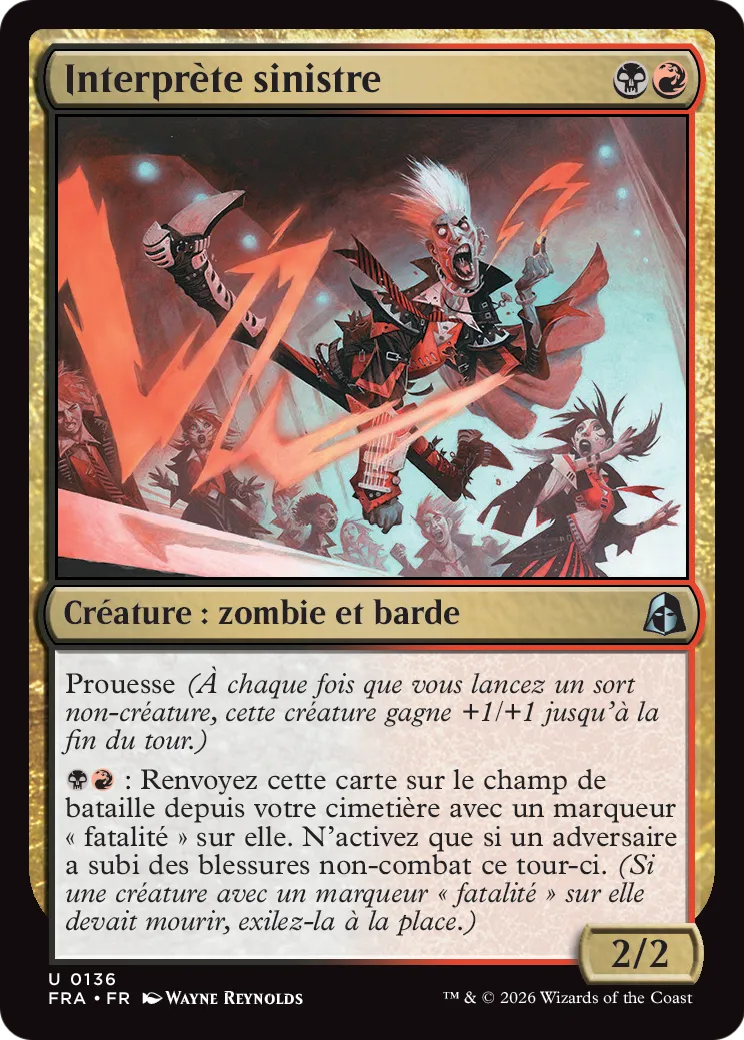 Interprète sinistre — Reality Fracture — Magic: The Gathering