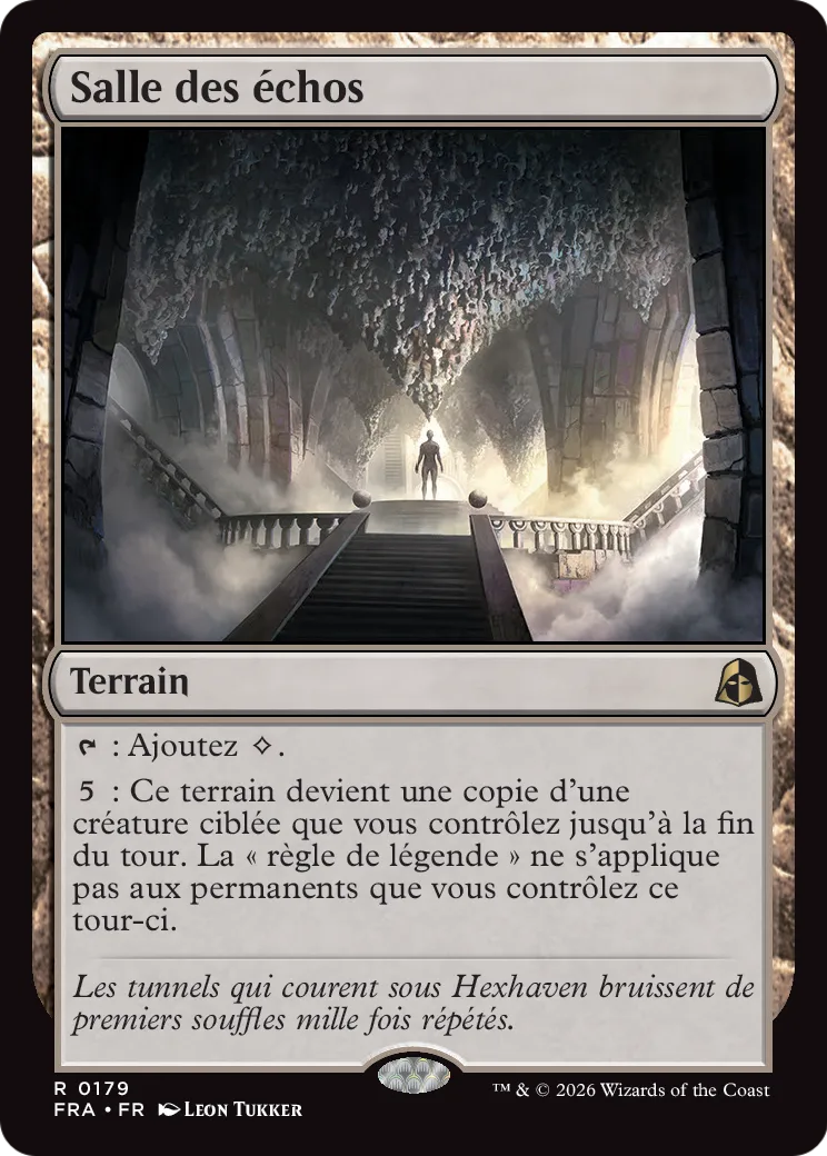 Salle des échos — Reality Fracture — Magic: The Gathering