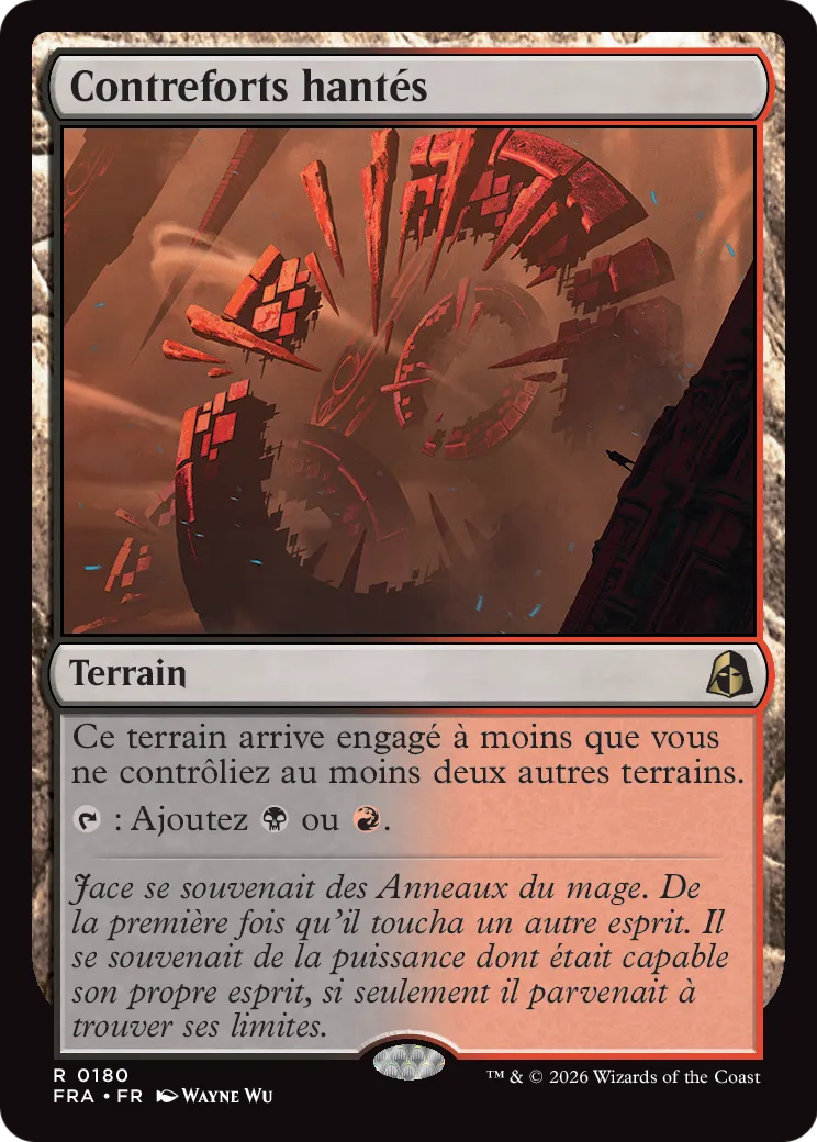 Contreforts hantés — Reality Fracture — Magic: The Gathering