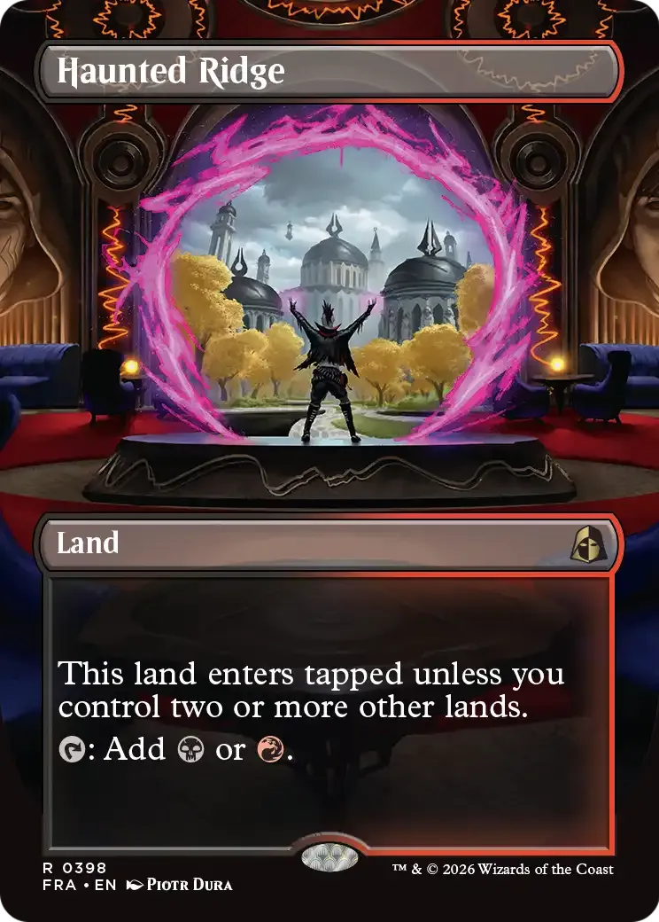 Haunted Ridge — Reality Fracture — Magic: The Gathering