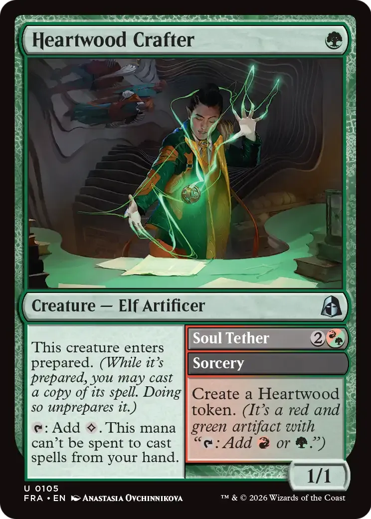 Façonneur de boiscœur // Soul Tether — Reality Fracture — Magic: The Gathering