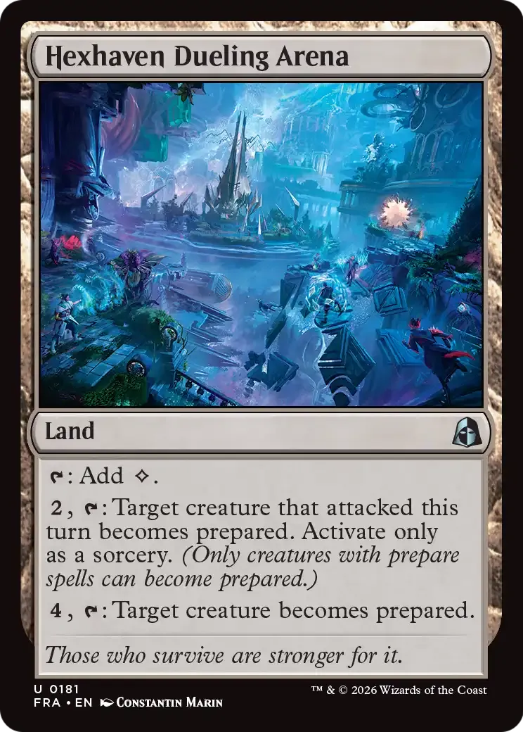Arène de duels de Hexhaven — Reality Fracture — Magic: The Gathering