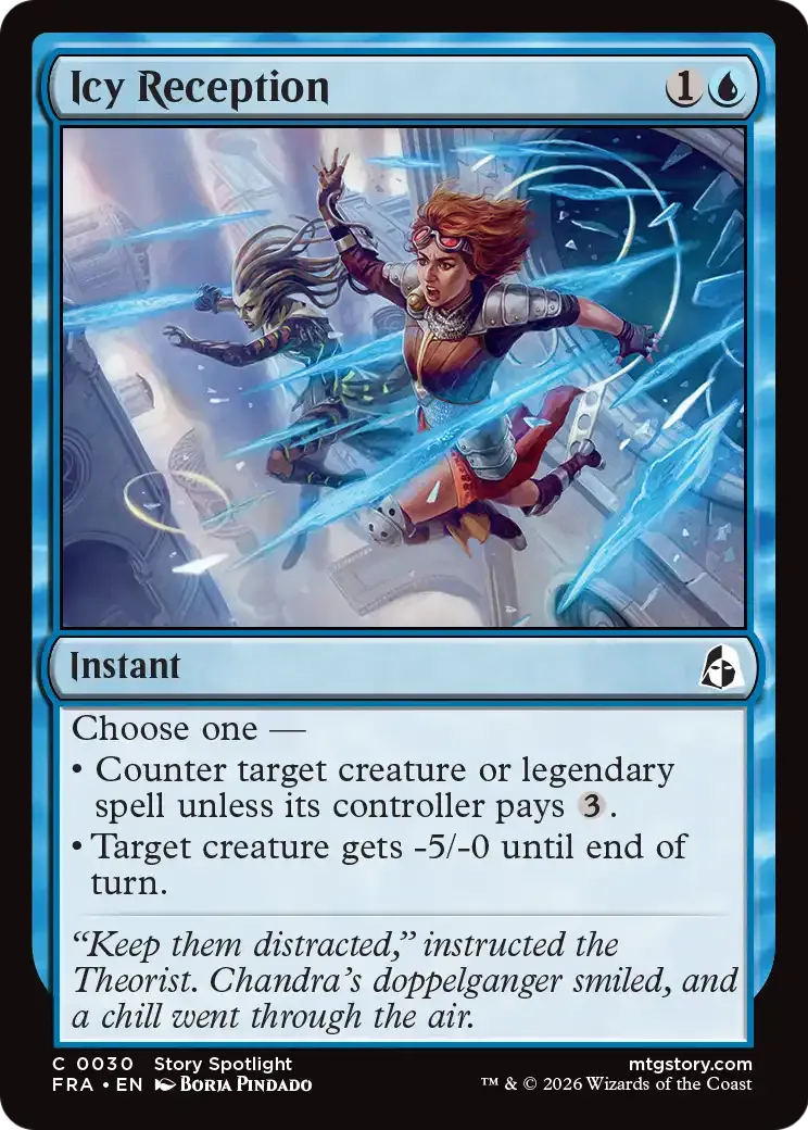 Icy Reception — Reality Fracture — Magic: The Gathering