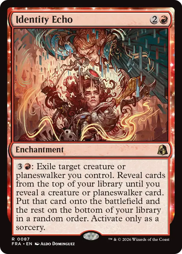 Écho d'identité — Reality Fracture — Magic: The Gathering