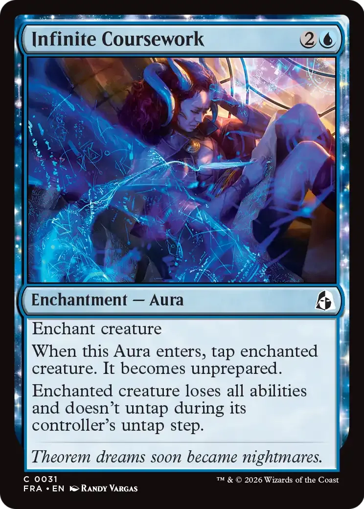 Infinite Coursework — Reality Fracture — Magic: The Gathering