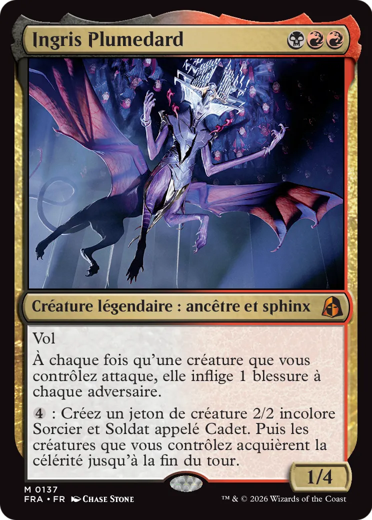 Ingris Plumedard — Reality Fracture — Magic: The Gathering