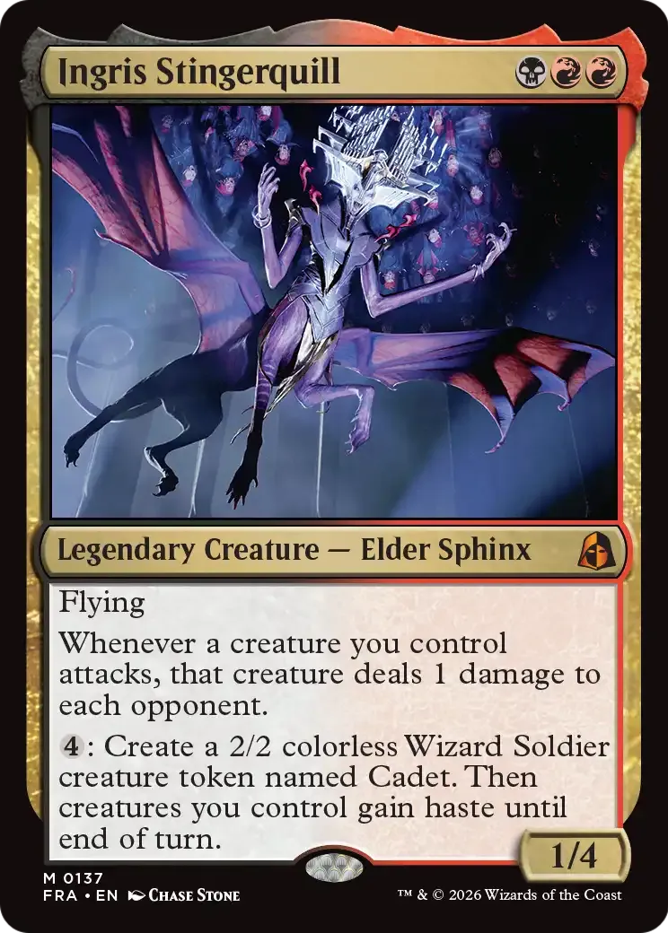 Ingris Stingerquill — Reality Fracture — Magic: The Gathering