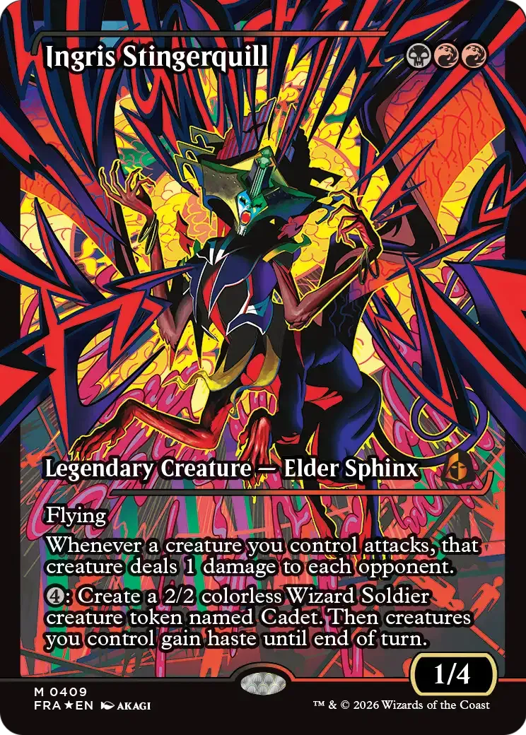 Ingris Plumedard from Reality Fracture - Magic: The Gathering