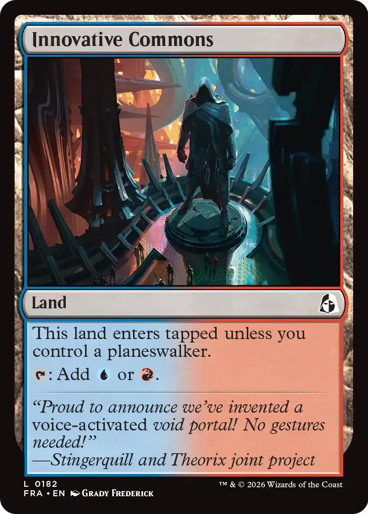 Salle commune novatrice — Reality Fracture — Magic: The Gathering