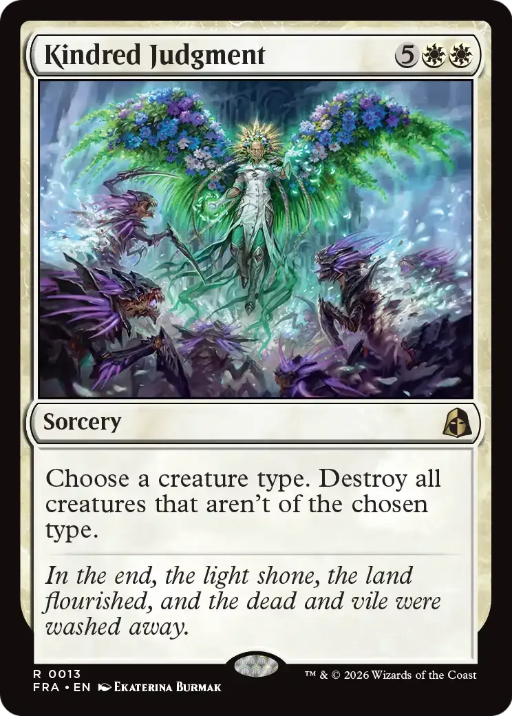 Kindred Judgment — Reality Fracture — Magic: The Gathering