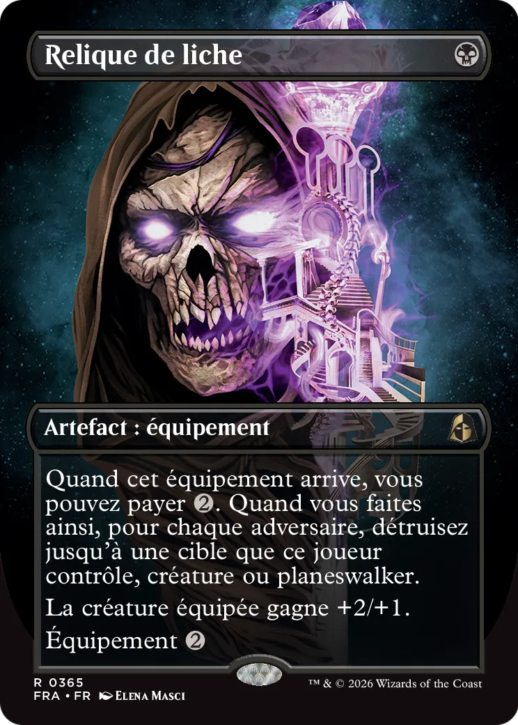 Relique de liche — Reality Fracture — Magic: The Gathering