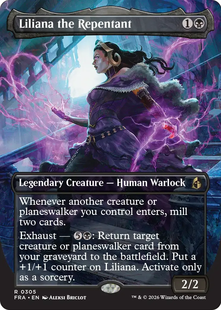 Liliana the Repentant — Reality Fracture — Magic: The Gathering