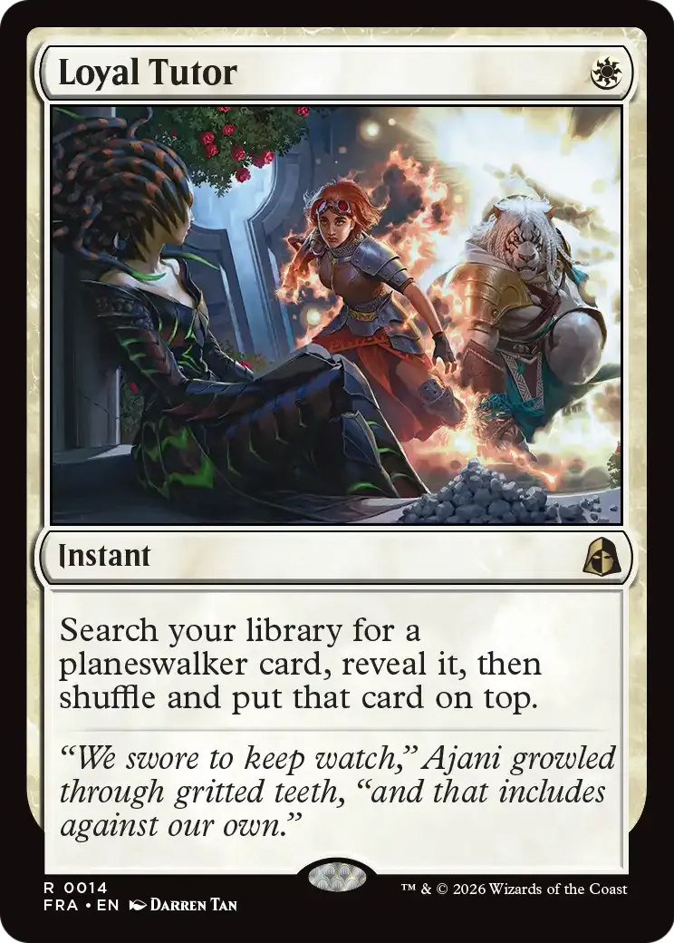 Loyal Tutor — Reality Fracture — Magic: The Gathering