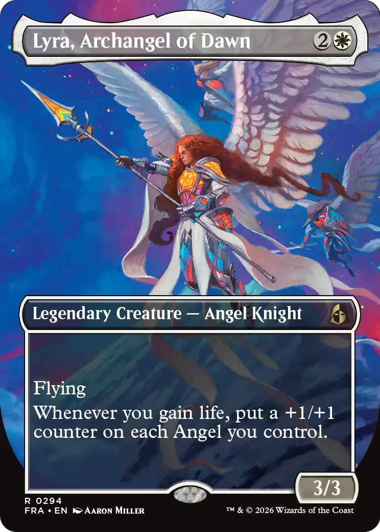 Lyra, Archangel of Dawn — Reality Fracture — Magic: The Gathering