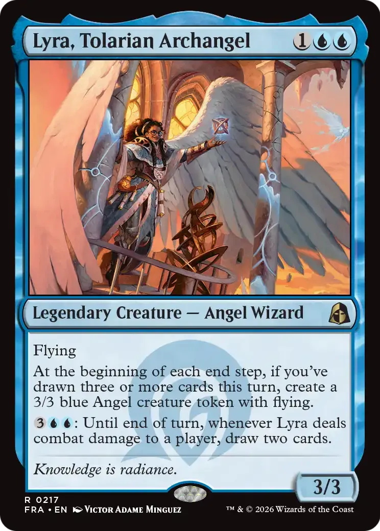 Lyra, Tolarian Archangel — Reality Fracture — Magic: The Gathering