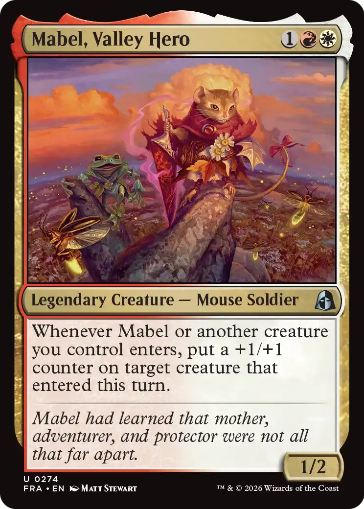 Mabel, Valley Hero — Reality Fracture — Magic: The Gathering
