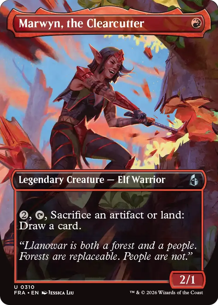 Marwyn, la coupeclaire — Reality Fracture — Magic: The Gathering