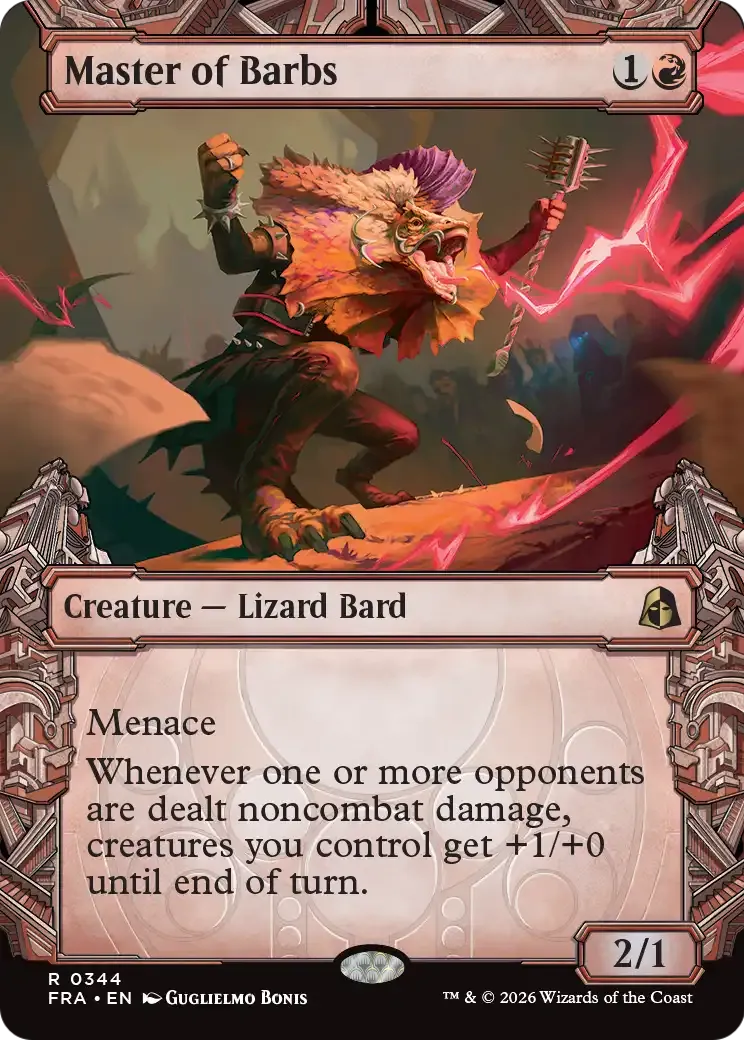 Master of Barbs — Reality Fracture — Magic: The Gathering