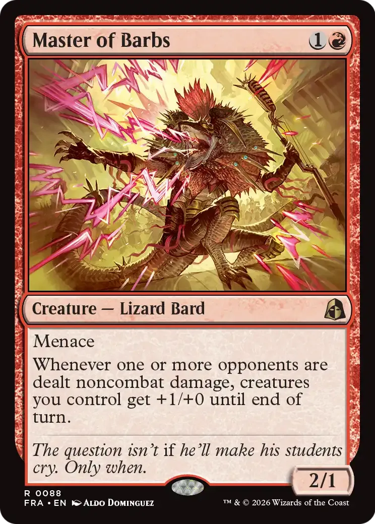 Maître des ardillons — Reality Fracture — Magic: The Gathering