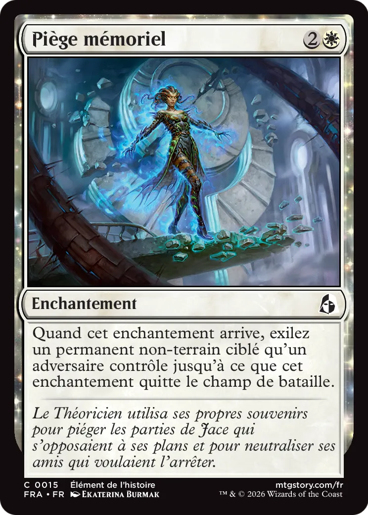 Piège mémoriel — Reality Fracture — Magic: The Gathering