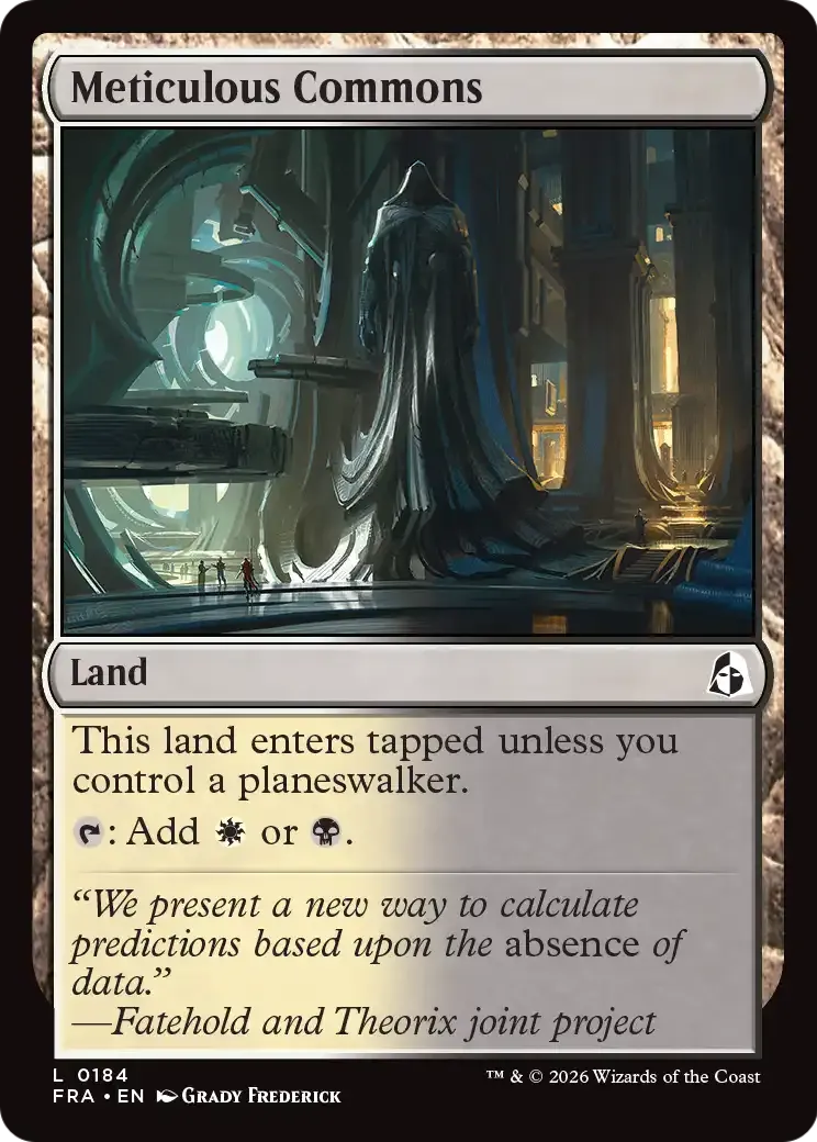 Meticulous Commons — Reality Fracture — Magic: The Gathering