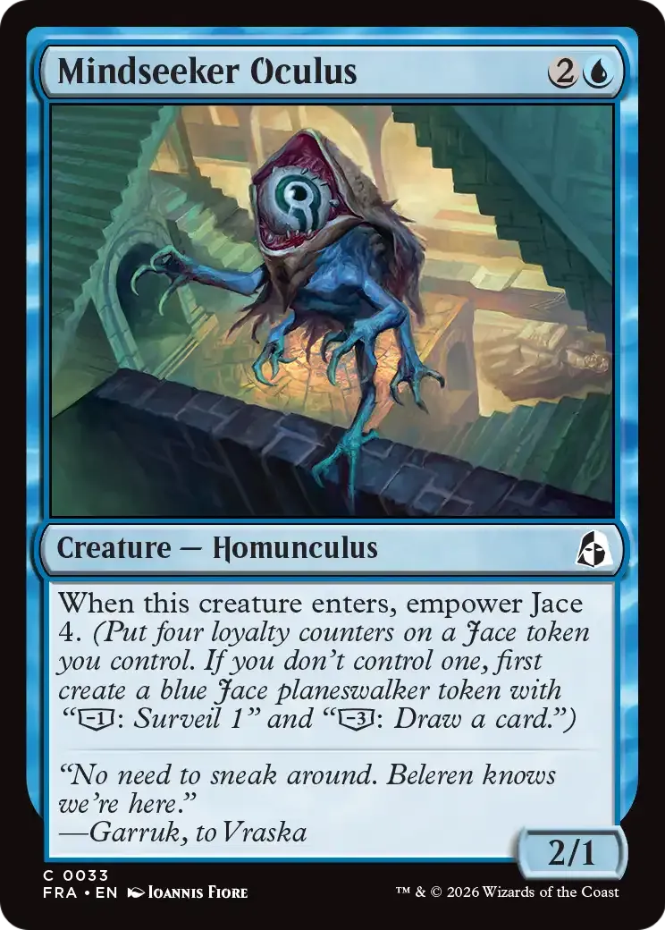 Oculus cherche-esprit — Reality Fracture — Magic: The Gathering
