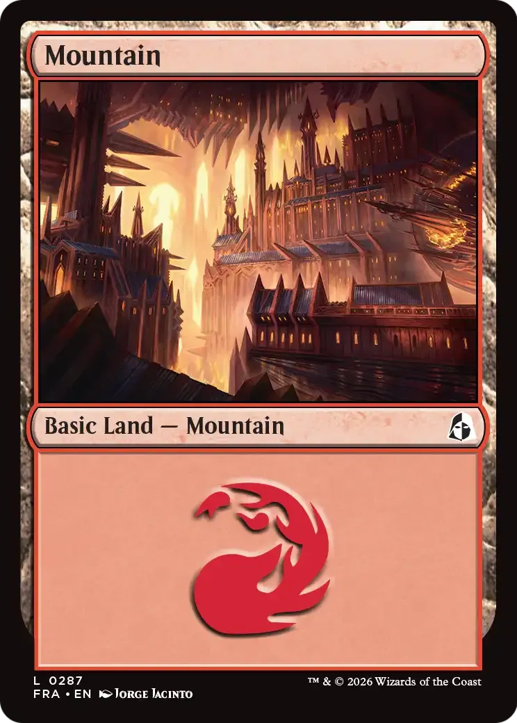 Mountain — Reality Fracture — Magic: The Gathering