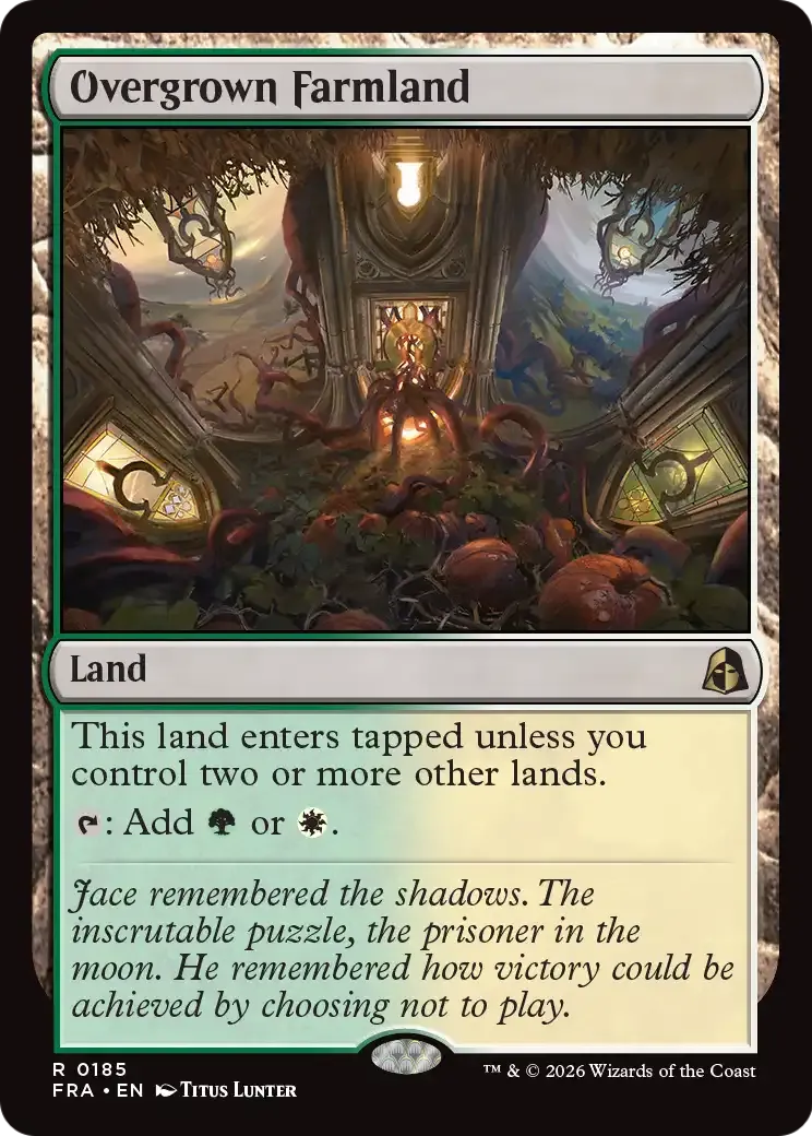 Overgrown Farmland — Reality Fracture — Magic: The Gathering