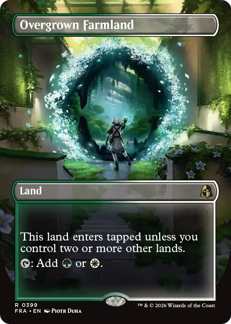 Overgrown Farmland — Reality Fracture — Magic: The Gathering