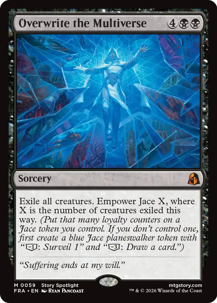 Overwrite the Multiverse — Reality Fracture — Magic: The Gathering