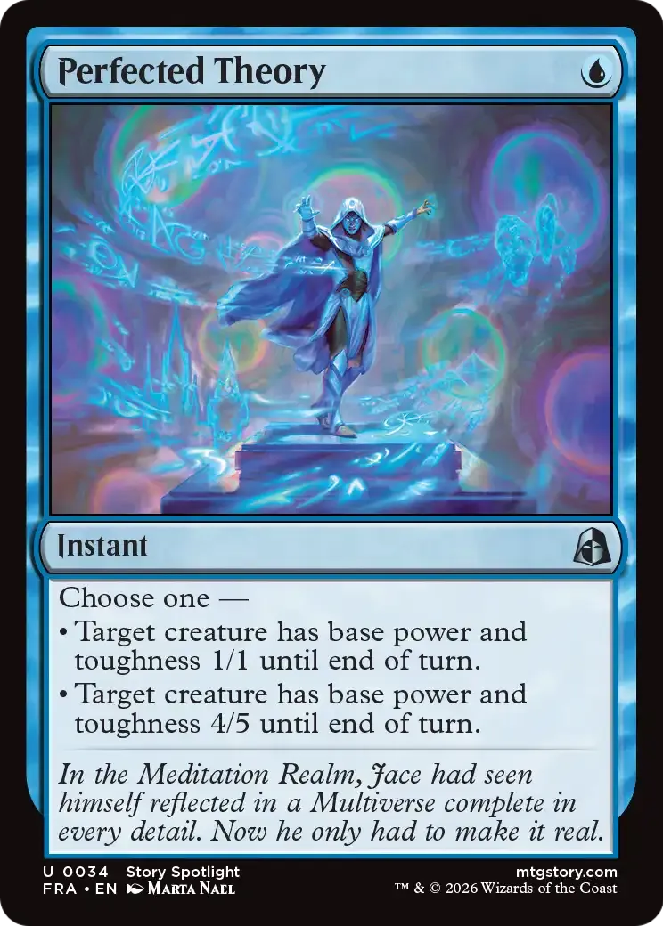 Théorie perfectionnée — Reality Fracture — Magic: The Gathering