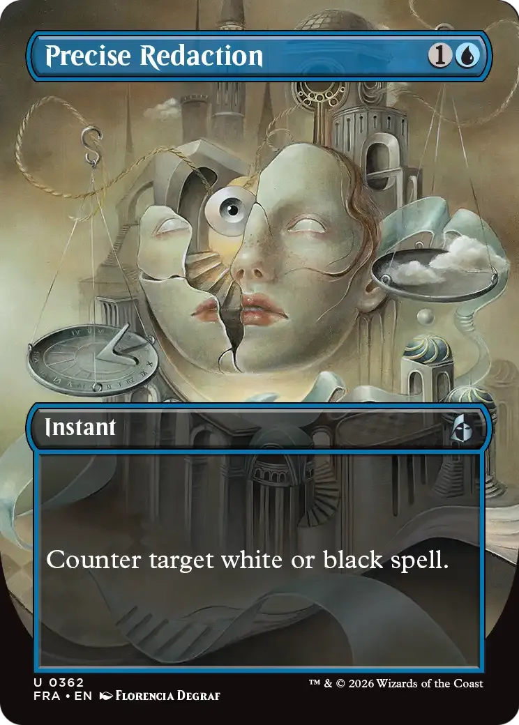 Precise Redaction — Reality Fracture — Magic: The Gathering