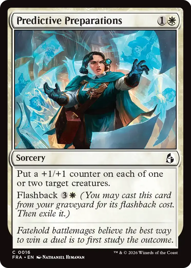 Predictive Preparations — Reality Fracture — Magic: The Gathering