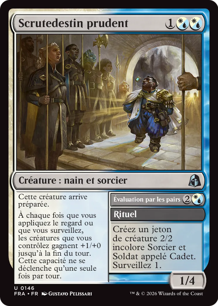 Scrutedestin prudent // Peer Review — Reality Fracture — Magic: The Gathering