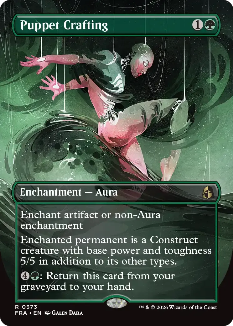 Fabrication de marionnettes — Reality Fracture — Magic: The Gathering