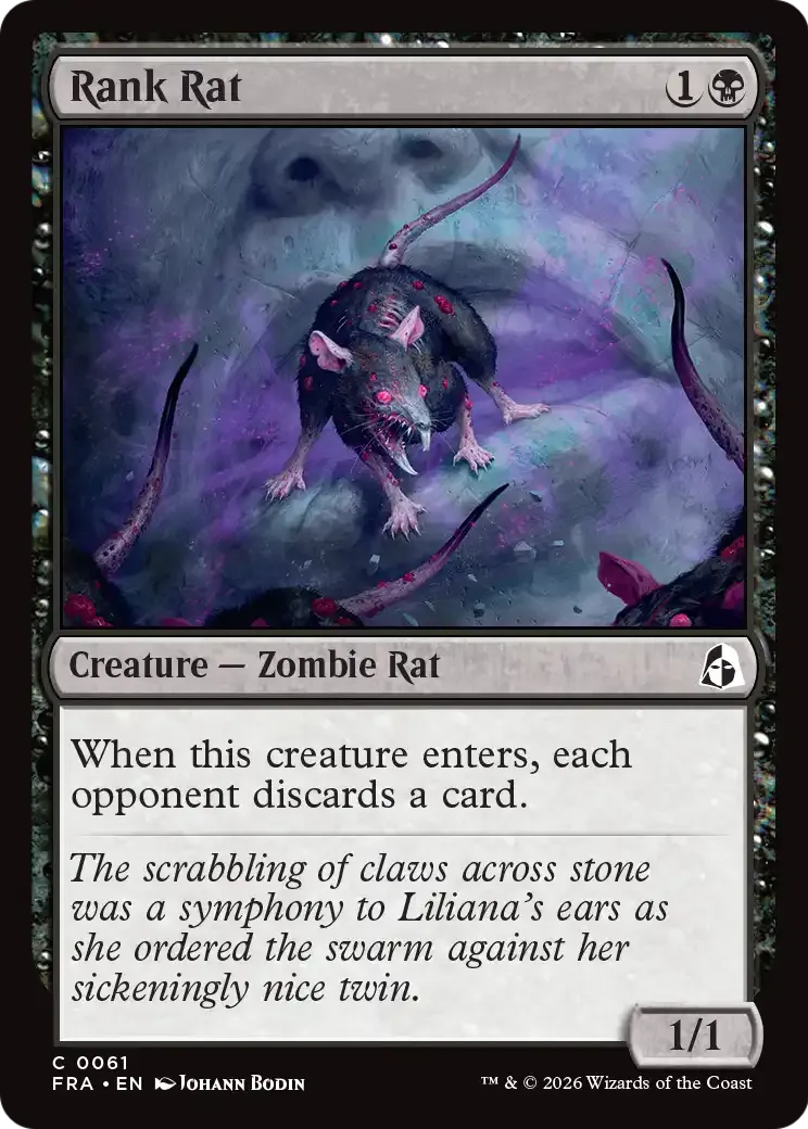 Rank Rat — Reality Fracture — Magic: The Gathering