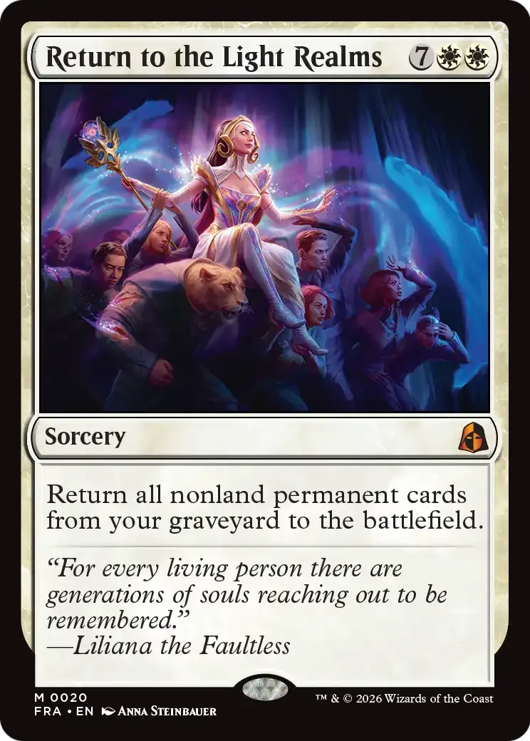 Return to the Light Realms — Reality Fracture — Magic: The Gathering